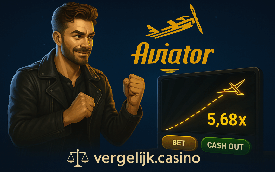 Aviator – cash of crash, jij bepaalt!
