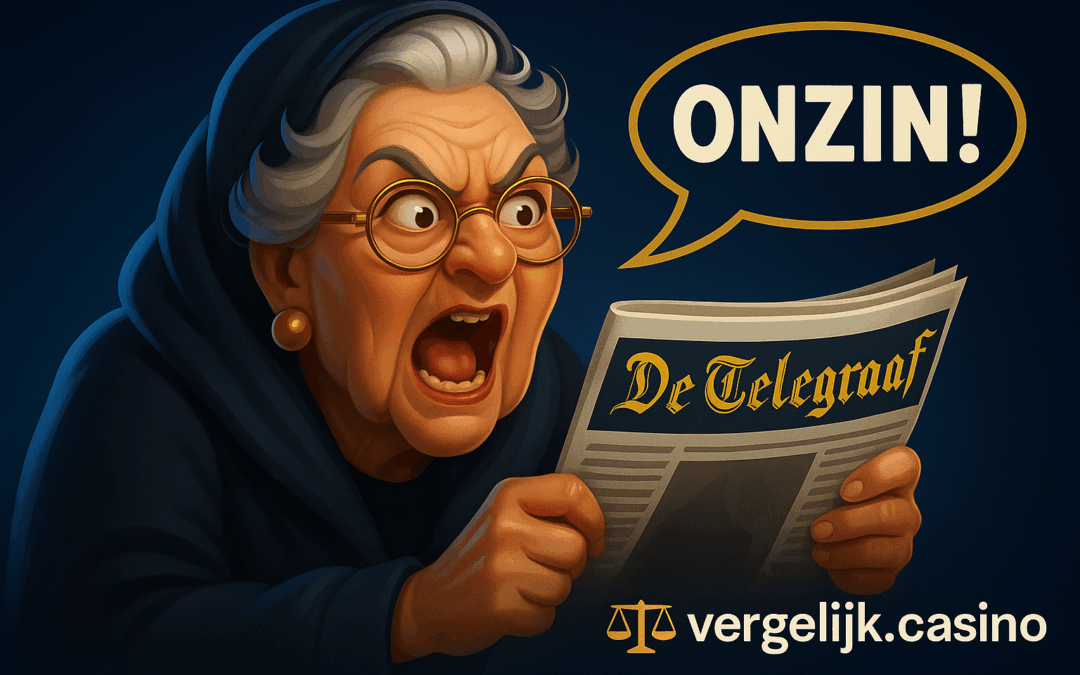De Telegraaf frustreert legale casino’s (28/07)