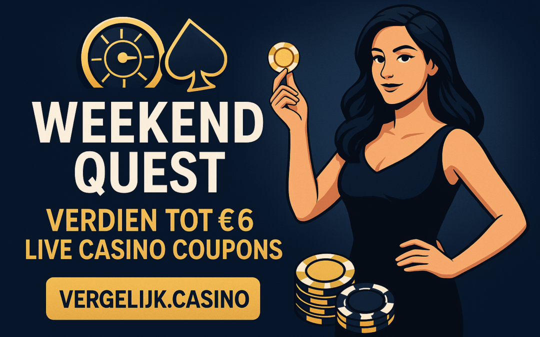 Weekend Quest. Pik €6,- live coupons mee.