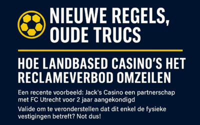 Hoe landbased casino’s het reclameverbod omzeilen